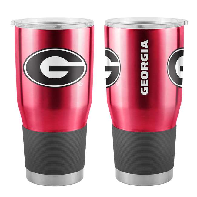 Georgia 30oz Gameday Stainless Tumbler