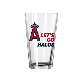 Los Angeles Angels 16oz Slogan Pint Glass