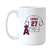 LA Angels Mike Trout Jersey 15oz Sublimated Mug