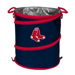 Boston Red Sox 3-in-1 Collapsible Trash Can - Cooler - Hamper