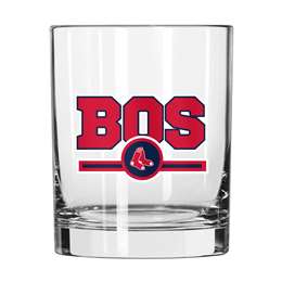 Boston Red Sox 14oz Letterman Rock Glass (2 Pack)