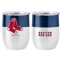 Boston Red Sox16oz Colorblock Stainless Curved Beverage Tumbler