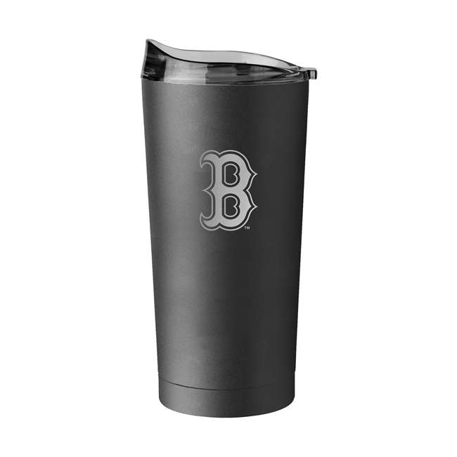 Boston Red Sox 20oz Etch Black Powder Coat Tumbler