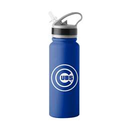 Chicago Cubs Logo 25oz Stainless Single Wall Flip Top Bottle