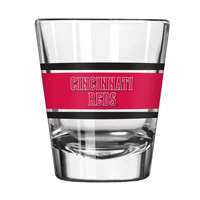 Cincinnati Reds 2oz Stripe Shot Glass (2 Pack)