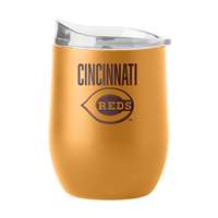 Cincinnati Reds 16oz Huddle Powder Coat Curved Beverage
