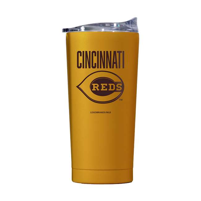 Cincinnati Reds 20oz Huddle Powder Coat Tumbler