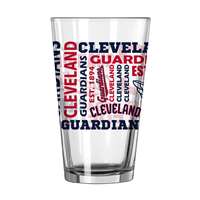 Cleveland Guardians 16oz Spirit Pint Glass