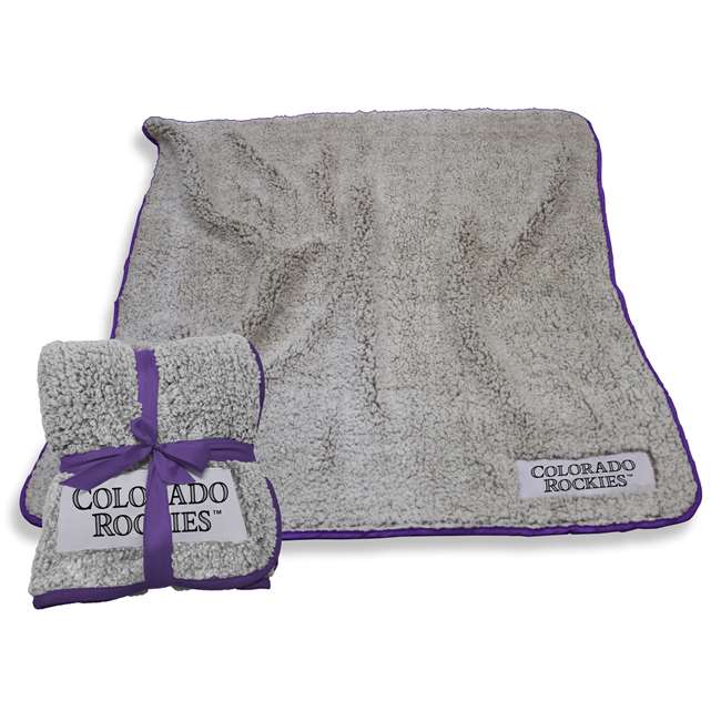 Colorado Rockies Frosty Fleece Blanket