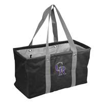 Colorado Rockies Crosshatch Picnic Caddy