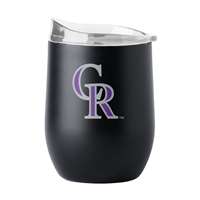 Colorado Rockies 16oz Flipside Powder Coat Curved Beverage