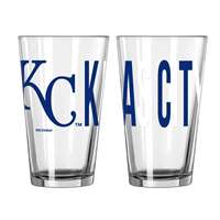 Kansas City Royals 16oz Overtime Pint Glass