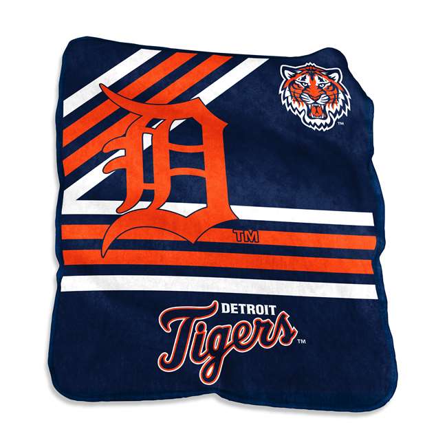 Detroit Tigers Raschel Throw Blanket - 50 X 60 inches