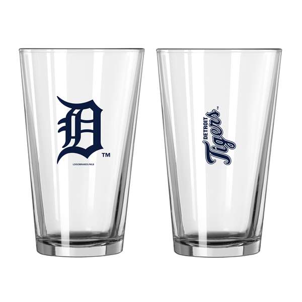 Detroit Tigers 16oz Gameday Pint Glass (2 Pack)