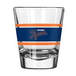 Detroit Tigers 2oz Stripe Shot Glass (2 Pack)