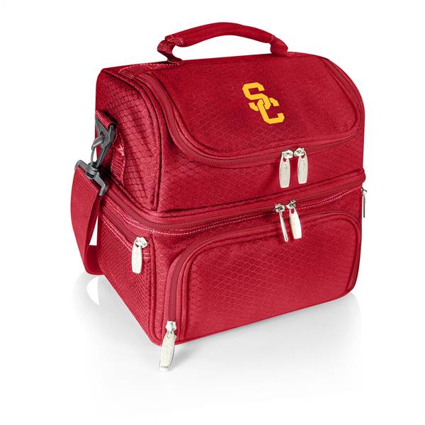 USC Trojans Two Tiered Insulated Lunch Cooler  