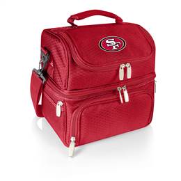 San Francisco 49ers Two Tiered Insulated Lunch Cooler  