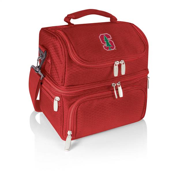 Stanford Cardinal Two Tiered Insulated Lunch Cooler  