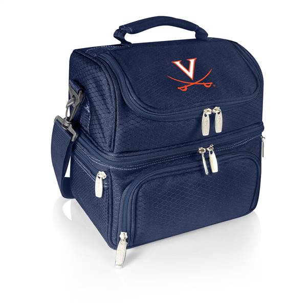 Virginia Cavaliers Two Tiered Insulated Lunch Cooler