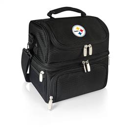Pittsburgh Steelers Two Tiered Insulated Lunch Cooler