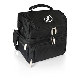 Tampa Bay Lightning Two Tiered Insulated Lunch Cooler
