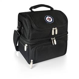 Winnipeg Jets Two Tiered Insulated Lunch Cooler