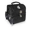 Michigan State Spartans Two Tiered Insulated Lunch Cooler