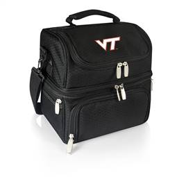 Virginia Tech Hokies Two Tiered Insulated Lunch Cooler