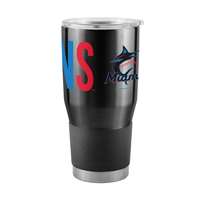 Miami Marlins Overtime 30 oz Stainless Tumbler