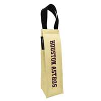 Houston Astros Canvas Wine Tote