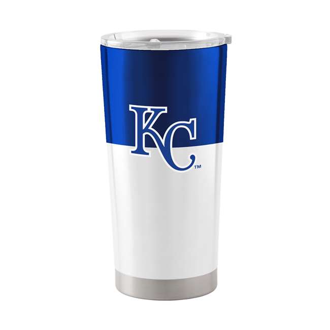 K.C Royals 20oz Colorblock Stainless Tumbler