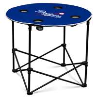 Los Angeles Dodgers Round Folding Table