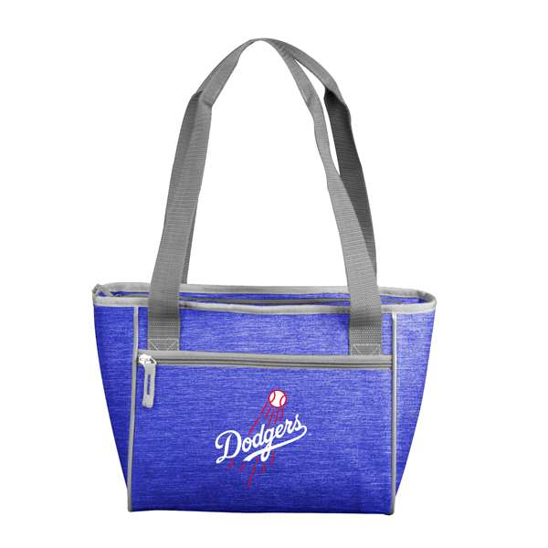 Los Angeles Dodgers Crosshatch 16 Can Cooler Tote