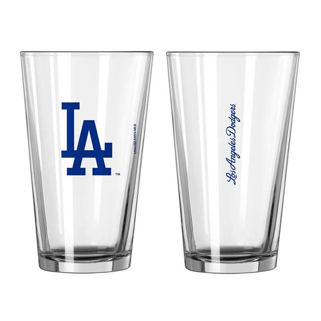 Los Angeles Dodgers 16oz Gameday Pint Glass (2 Pack)