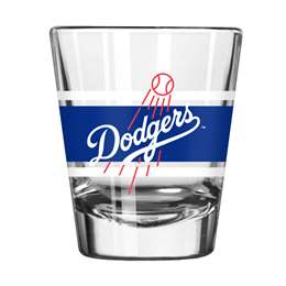 Los Angeles Dodgers 2oz Stripe Shot Glass (2 Pack)