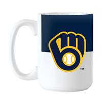 Milwaukee Brewers 15oz Sublimated Coffee Mug