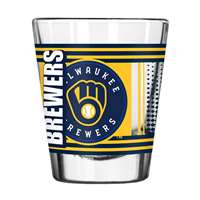 Milwaukee Brewers 2oz Hero Shot Glass