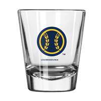 Milwaukee Brewers 2oz Wheat Ball Shot Glass