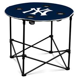 New York Yankees Round Folding Table