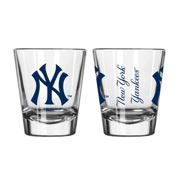 New York Yankees 2oz Gameday Shot Glass (2 Pack)