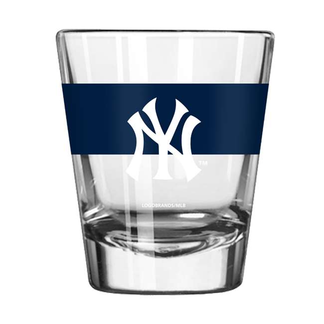 New York Yankees 2oz Colorblock Shot Glass