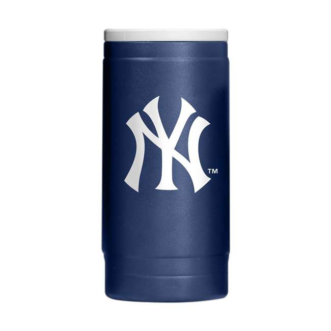 New York YankeesColorblock 12oz Slim Can Stainless Steel Coozie