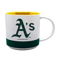 Oakland Athletics 18oz Two Tone Mug