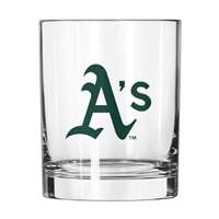 Oakland Athletics 14oz Gameday Rocks Glass (2 Pack)