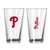 Philadelphia Phillies 16oz Gameday Pint Glass (2 Pack)