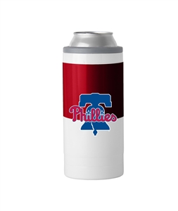 Philidelphia Phillies Colorblock Slim Can Coolie Coozie