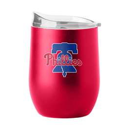 Philadelphia Phillies 16oz Flipside Powder Coat Curved Beverage
