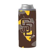 San Diego Padres 12oz Camo Slim Can Coolie