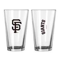 San Francisco Giants 16oz Gameday Pint Glass (2 Pack)