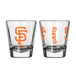 San Francisco Giants 2oz Gameday Shot Glass (2 Pack)